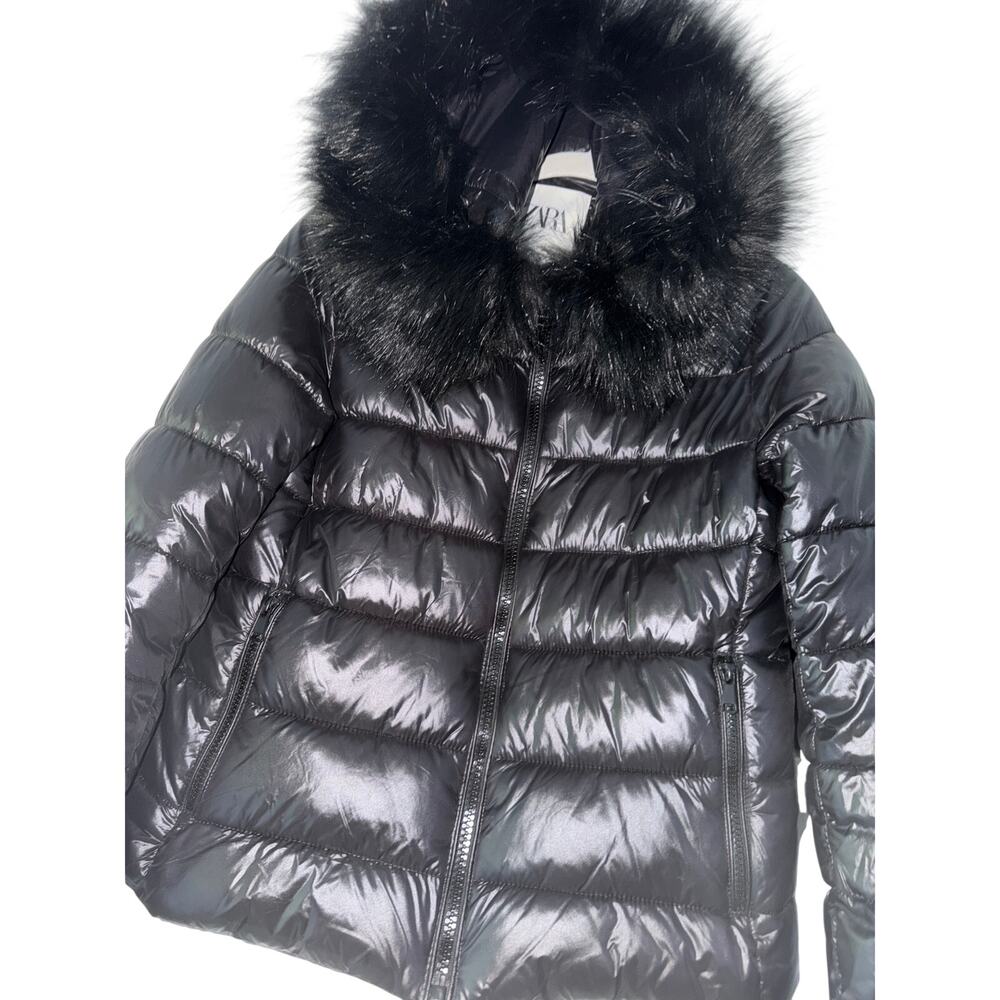 Zara Woman Down Jacket Coat Winter Outwear Puffer Jacket size M